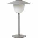 Lampka stołowa LED bezprzewodowa Ani Blomus jasnoszara B65929