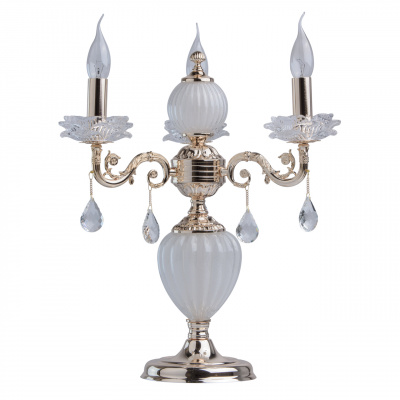 Lampka stołowa z kryształkami MW-LIGHT Elegance kolor złoty 482033003