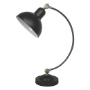 Lampka stołowa z regulowanym kloszem czarna Old Candellux 41-27979