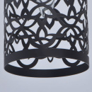 Lampka sufitowa ażurowa w kolorze ciemnobrązowym MW-LIGHT Country 249018101