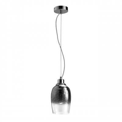 Lampka szklana nad stół, wisząca, ciemny klosz Chianti MW-LIGHT Megapolis 720011201