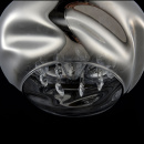 Lampka szklana, wisząca, zadymiony klosz Haze Maytoni Modern P244-PL-01-N