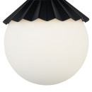 Lampka wisząca biała, matowa kula Ovation Maytoni Modern MOD264-PL-01-B