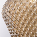 Lampka wisząca, bursztynowy, karbowany, szklany klosz Tommy Maytoni P047PL-01B