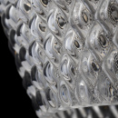 Lampka wisząca, karbowany, gruby, szklany klosz Tommy Maytoni P044PL-01B