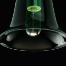 Lampka wisząca kielich z zielonego szkła MW-LIGHT Megapolis 720010301