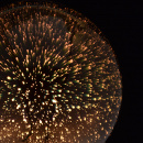 Lampka wisząca srebrna kula 3D chromowana MW-Light Megapolis 663011201