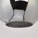 Lampka wisząca srebrna kula 3D chromowana MW-Light Megapolis 663011201