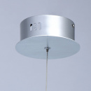 Lampka wisząca - szklana kula LED - nad stół w jadalni MW-LIGHT Megapolis 730010101