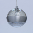 Lampka wisząca - szklana kula LED - nad stół w jadalni MW-LIGHT Megapolis 730010101