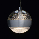 Lampka wisząca - szklana kula LED - nad stół w jadalni MW-LIGHT Megapolis 730010101