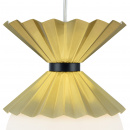 Lampka wisząca szklana kula w mosiężnej oprawie Ovation Maytoni Modern MOD264-PL-01-BS