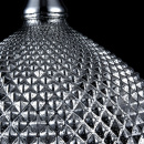 Lampka wisząca, szklany klosz o pięknej teksturze Moreno Maytoni Modern P019-PL-01-N