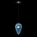 Lampka wisząca, szklany, niebieski klosz Globo Maytoni Modern P052PL-01BL