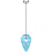 Lampka wisząca, szklany, niebieski klosz Globo Maytoni Modern P052PL-01BL