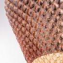 Lampka wisząca, teksturowany, szklany klosz Tommy Maytoni Modern P056PL-01B