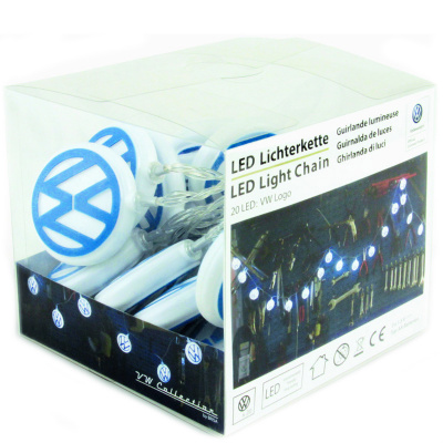 Lampki LED na sznurze VW Logo 20 sztuk BR-BULC02
