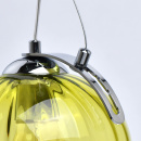 Lampki wiszące kolorowe szkło RegenBogen Megapolis 606010905