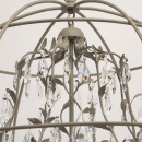 Loftowa lampa wisząca kula z kryształowym zdobieniem RegenBogen Loft 104011708