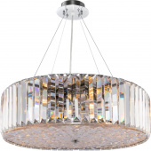 Luksusowa lampa wisząca - opalizujące kryształy Recinto Maytoni MOD080CL-08CH