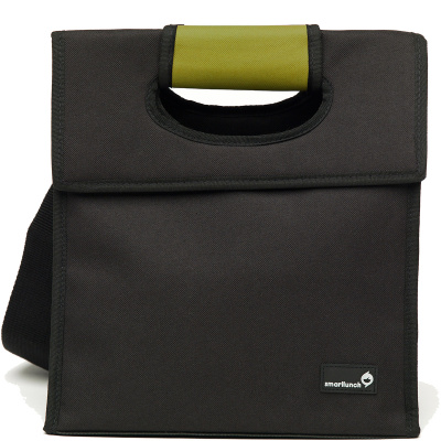 Lunch bag z warstwą izolacyjną Smart Cover czarno-zielony 71046