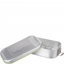 Lunch box metalowy w czarnym pokrowcu healthy plan by ann OLSC001