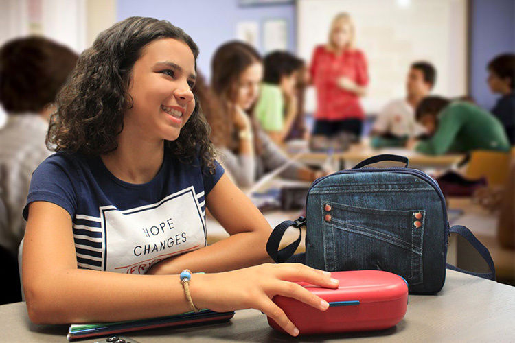 Pojemniki na żywność z przegródką