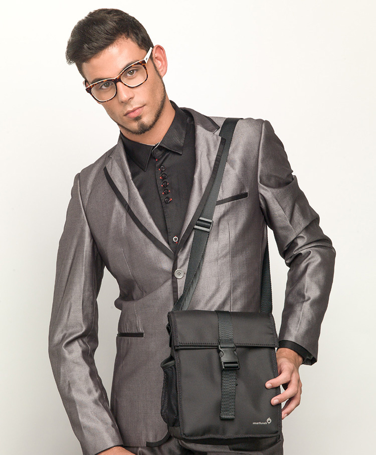 Duża torba męska na drugie śniadanie z warstwą izolacyjną