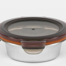 Lunchbox mały, okrągły z 2 przegrodami 0,15 Litra, stalowy To Go Cuitisan EC4177