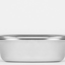 Lunchbox mały, okrągły z 2 przegrodami 0,15 Litra, stalowy To Go Cuitisan EC4177