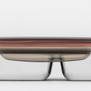 Lunchbox stalowy z 2 przegrodami 0,22 Litra To Go Cuitisan EC4179