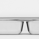 Lunchbox stalowy z 2 przegrodami 0,22 Litra To Go Cuitisan EC4179