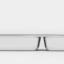 Lunchbox stalowy z 2 przegródkami 0,7 Litra To Go Cuitisan EC4182