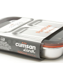 Lunchbox stalowy z 3 przegródkami 0,56 Litra To Go Cuitisan EC4181