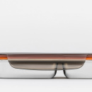 Lunchbox stalowy z 3 przegródkami 0,56 Litra To Go Cuitisan EC4181