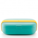 Lunchbox To Go Lekue turkusowy 0301030Z07M017