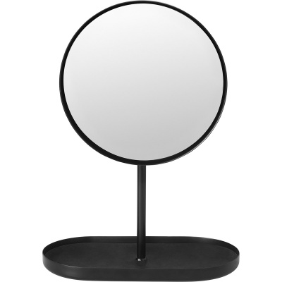 Lusterko kosmetyczne, czarne Blomus Modo stal pokryta tytanem B69085