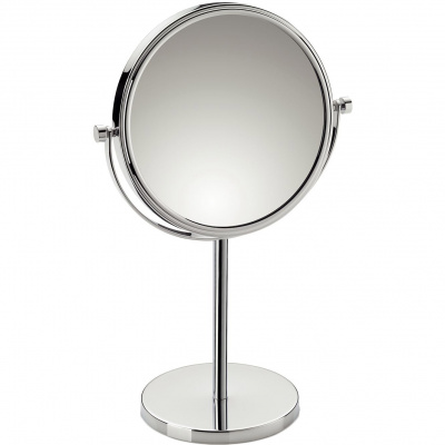 Lustro kosmetyczne powiększające 5x, obrotowe, chromowane Fabienne Kela KE-20642