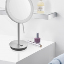 Lustro kosmetyczne z podświetleniem LED Alona Zack stal matowa 40140