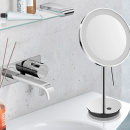 Lustro kosmetyczne z podświetleniem LED Alona Zack stal polerowana 40141