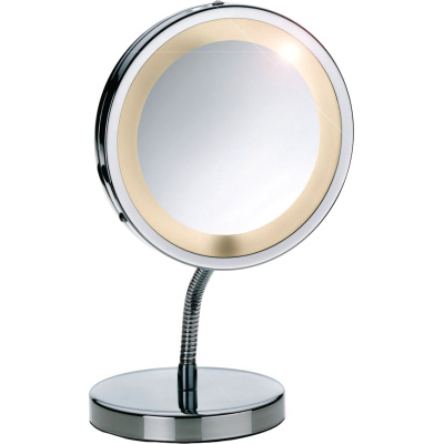 Lustro kosmetyczne z podświetleniem LED, powiększenie 3x Lola Kela KE-21496