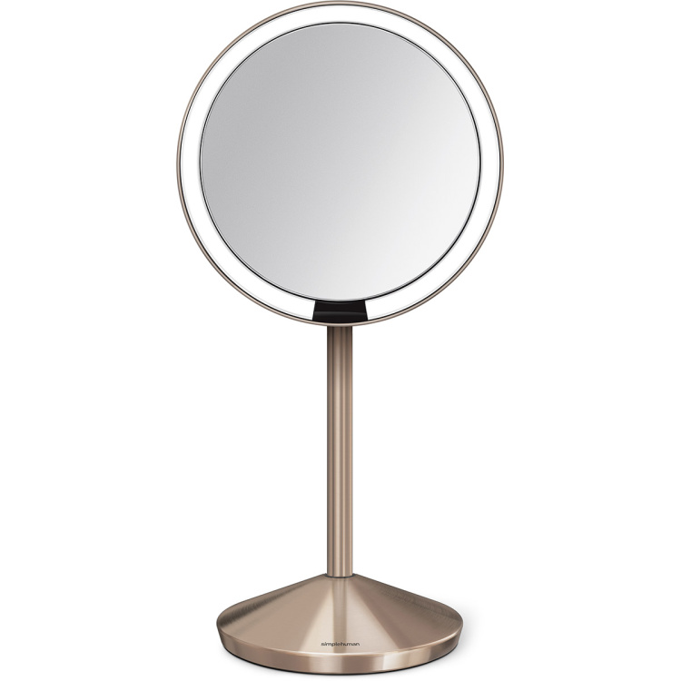 Lustro z podświetleniem LED i pokrowcem podróżnym simplehuman