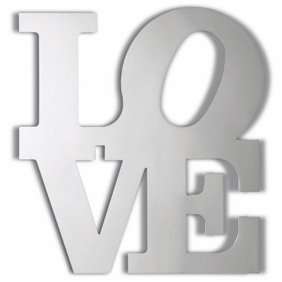 Lustro ze stali polerowanej Seletti Love 17432