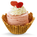 Łyżka do lodów Cuisipro biała CU-747318