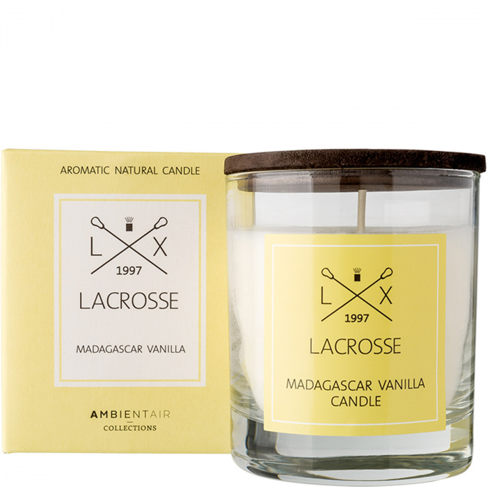 Madagascar Vanilla świeca zapachowa Lacrosse 8x10 cm