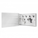 Magnetyczna skrzynka na klucze Blomus Velio biała B65363