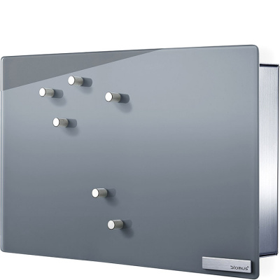 Magnetyczna skrzynka na klucze Blomus Velio szara B65365