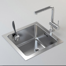 Magnetyczny uchwyt na gąbkę do zmywania Magisso 70106