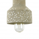 Mała, betonowa lampa wisząca do kuchni Broni Maytoni Loft T438-PL-01-GR