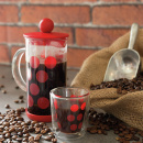 Mała kawiarka french press Dot Dot 0,35 Litra ZAK! Designs biała 1313-881
